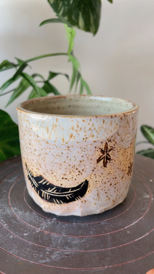 Raven & Feather Cup 12oz