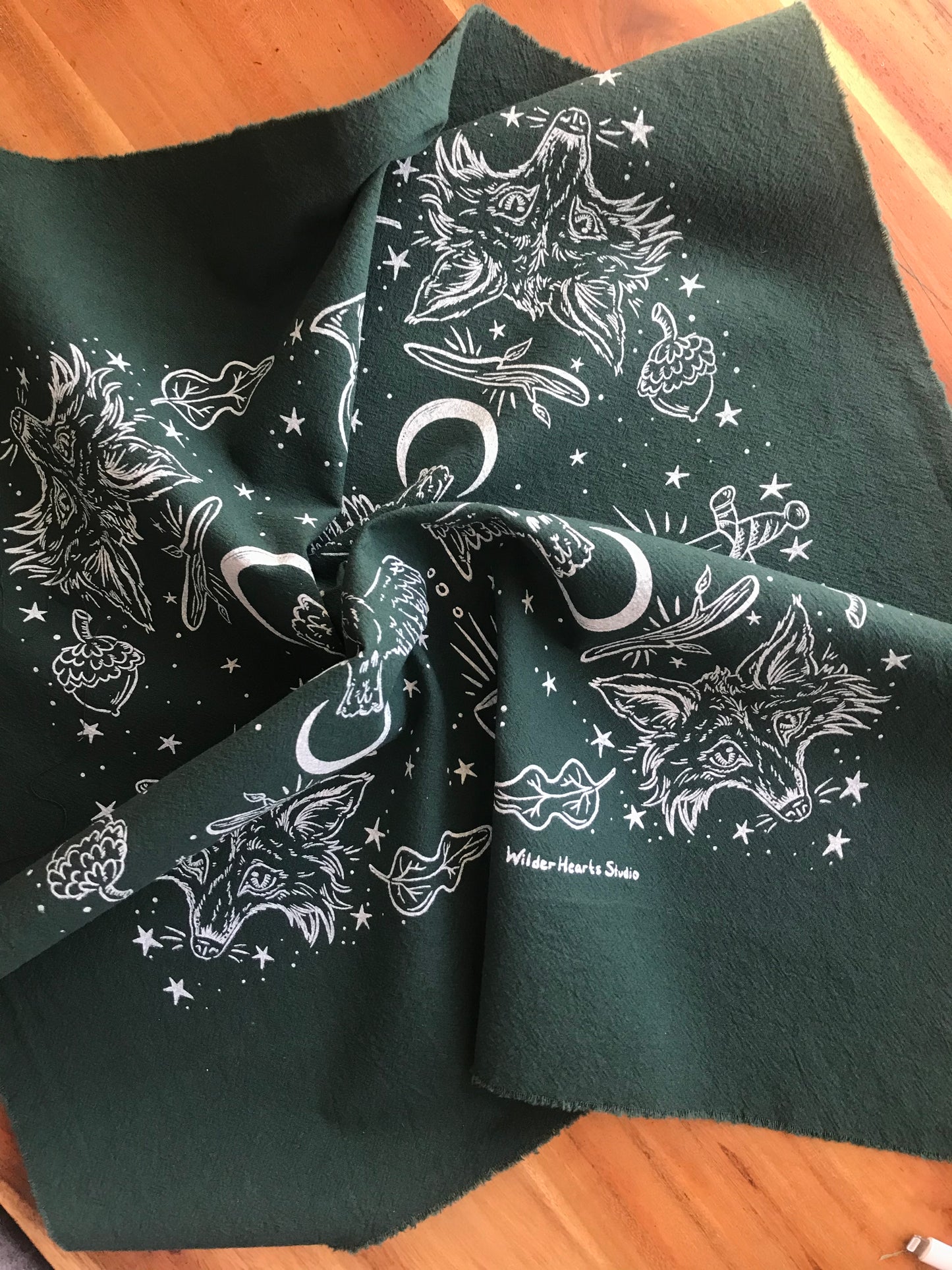 Northern Animal Tarot Cloth