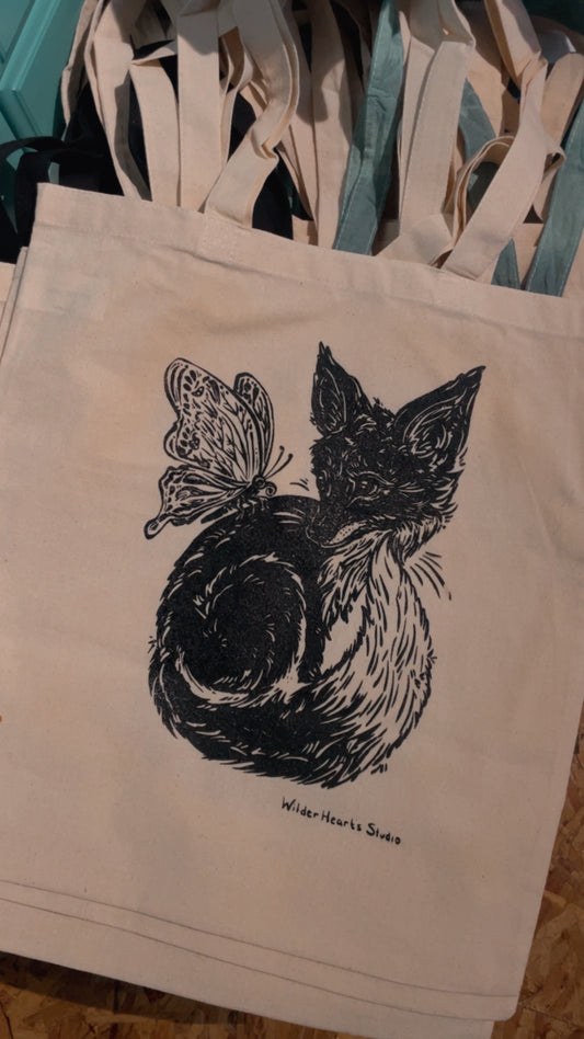 Foxy Dreamer Tote Bag