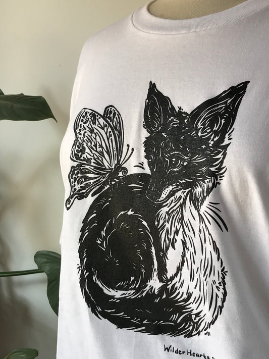 Fox with Butterfly Wings