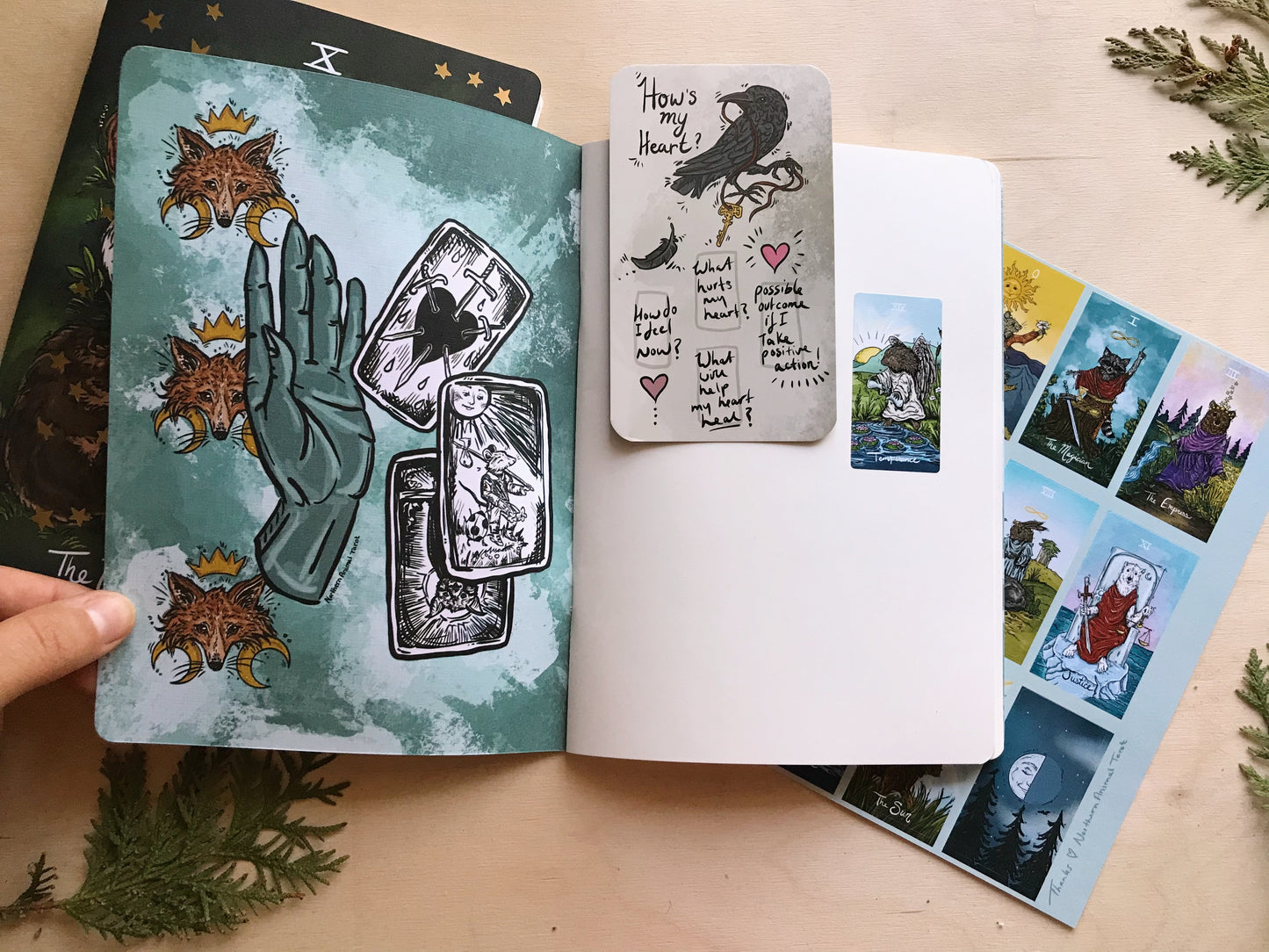 Northern Animal Notebook Set