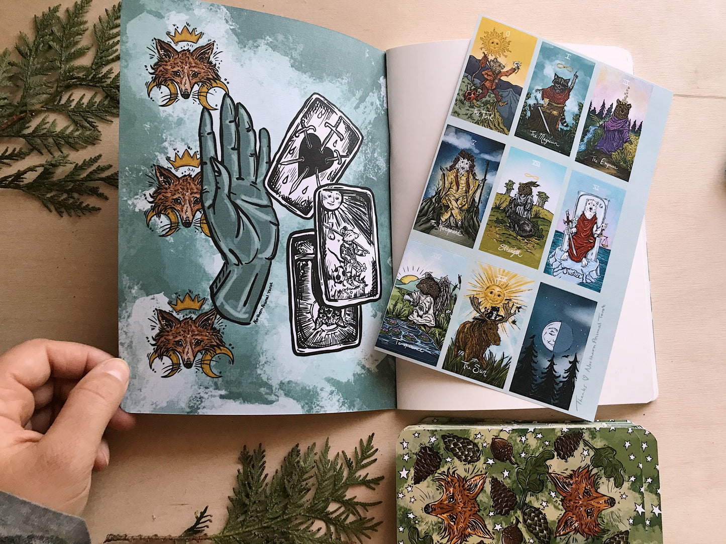 Northern Animal Notebook Set of 2