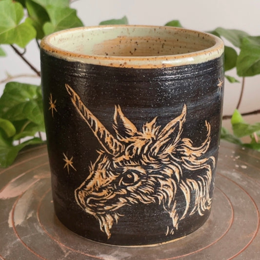 Unicorn & Key Cup