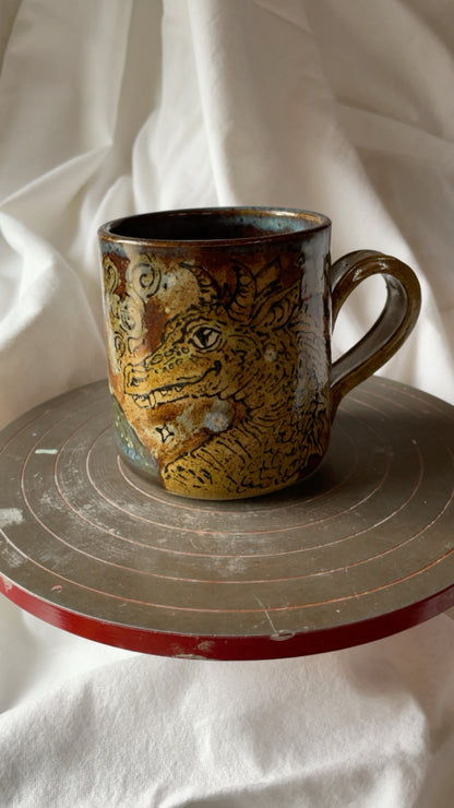 Dragons Sword Tea Mug