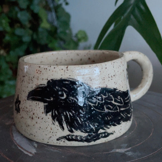 Mini Raven & Birch mug