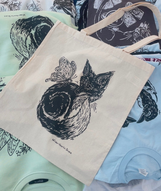Foxy Dreamer Tote Bag