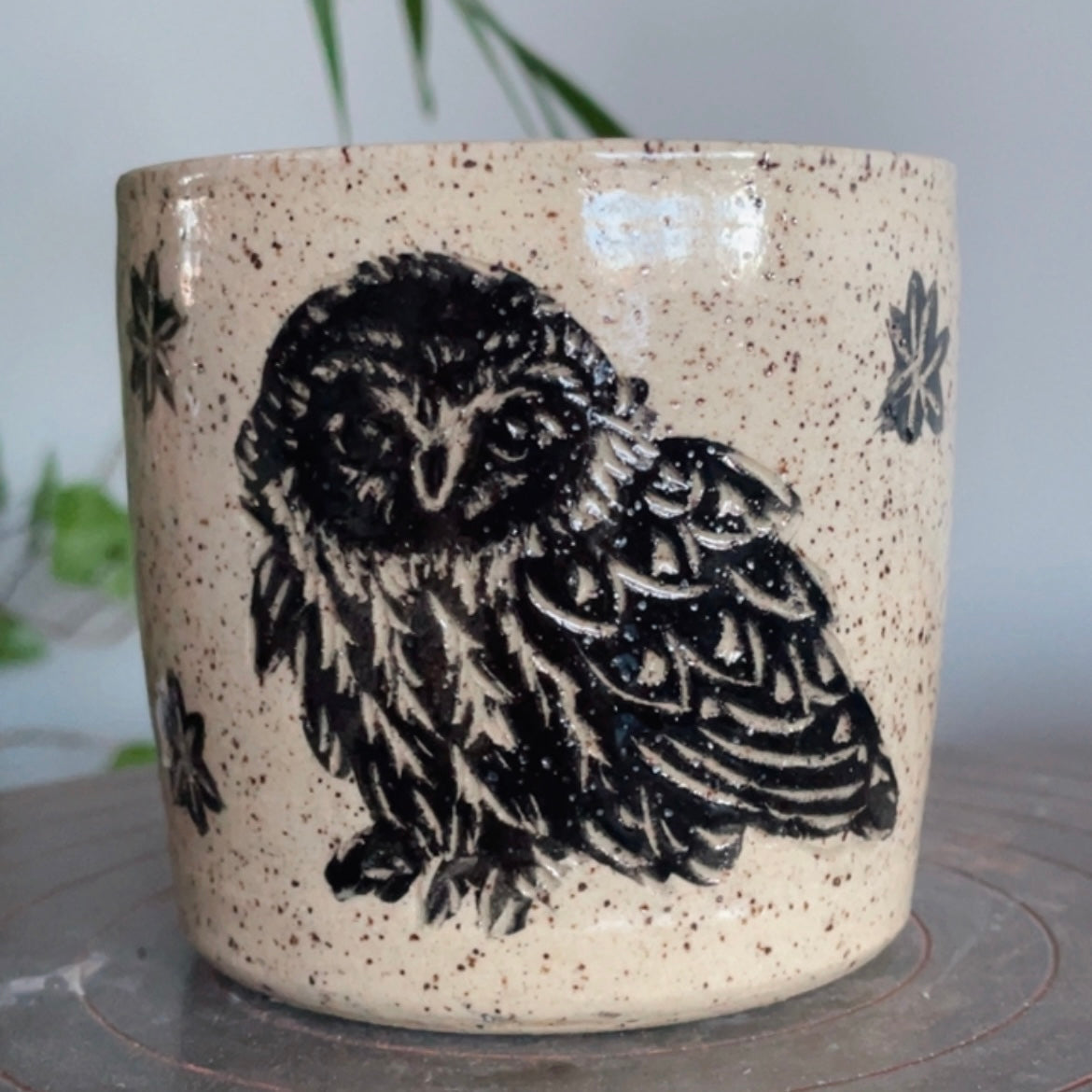 Owl & Birch Trees Cup