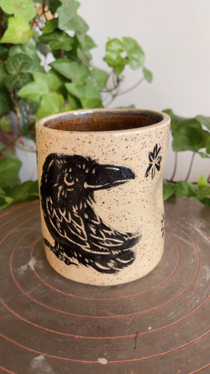 Tarot & Raven Hug Cup
