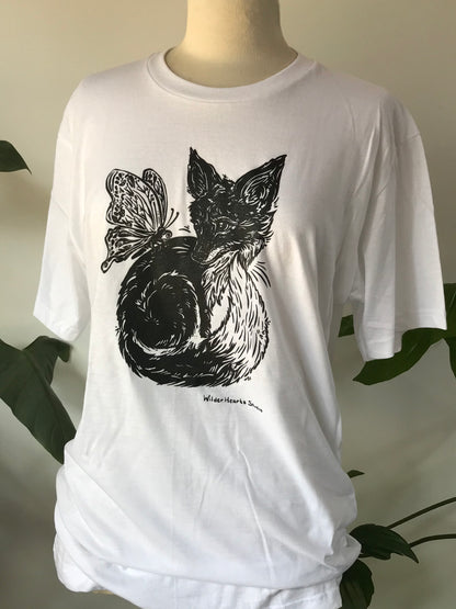 Fox with Butterfly Wings