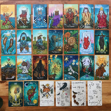 Load image into Gallery viewer, 3rd Northern Animal Tarot Deck Linen Edition
