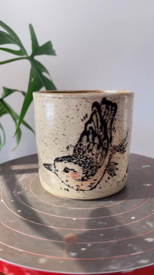 Nuthatch & Tulups Cup 8oz