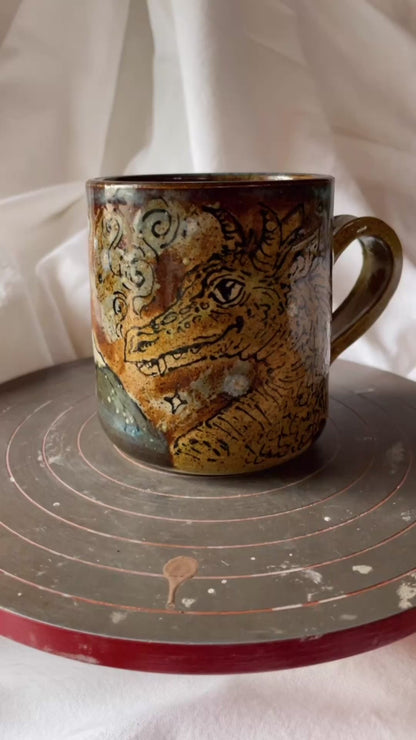 Dragons Sword Tea Mug