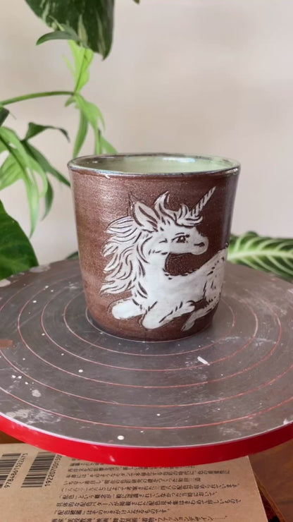 Unicorn & Eye Cup 12oz