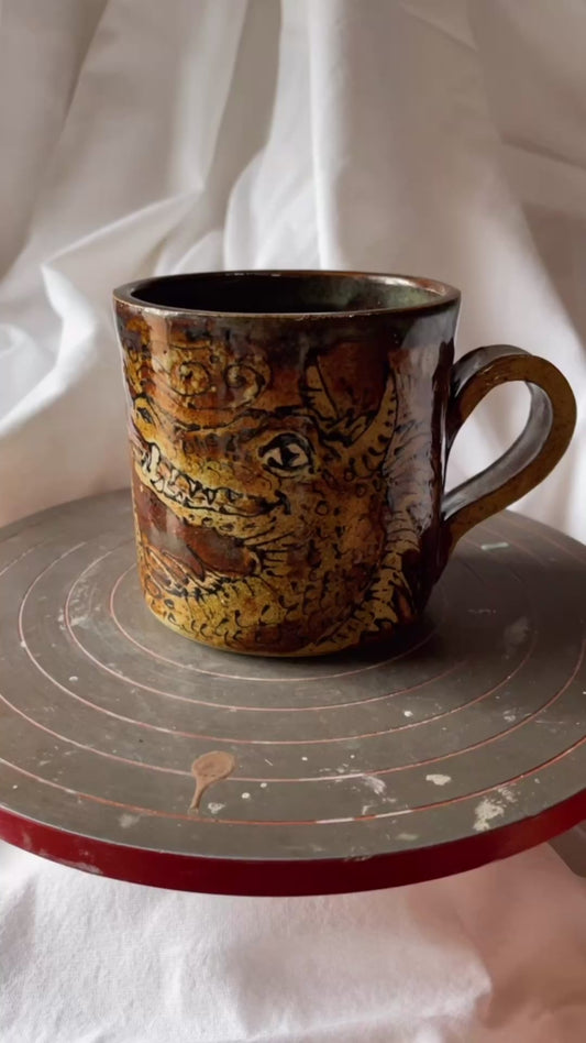 Dragon Laughing Tea Mug
