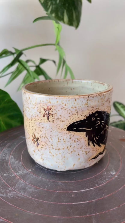 Raven & Feather Cup 12oz